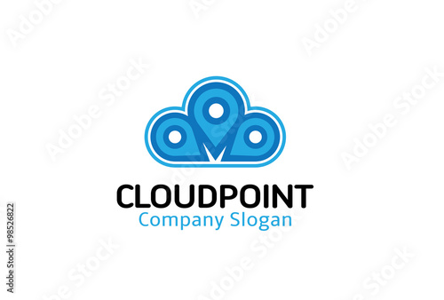 Cloud Point Design Illustration