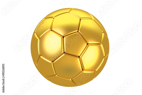 golden soccer ball