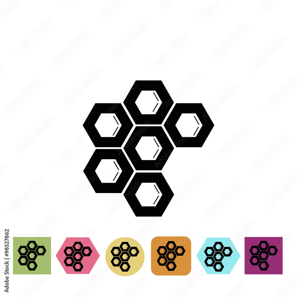 Fototapeta premium Comb icon