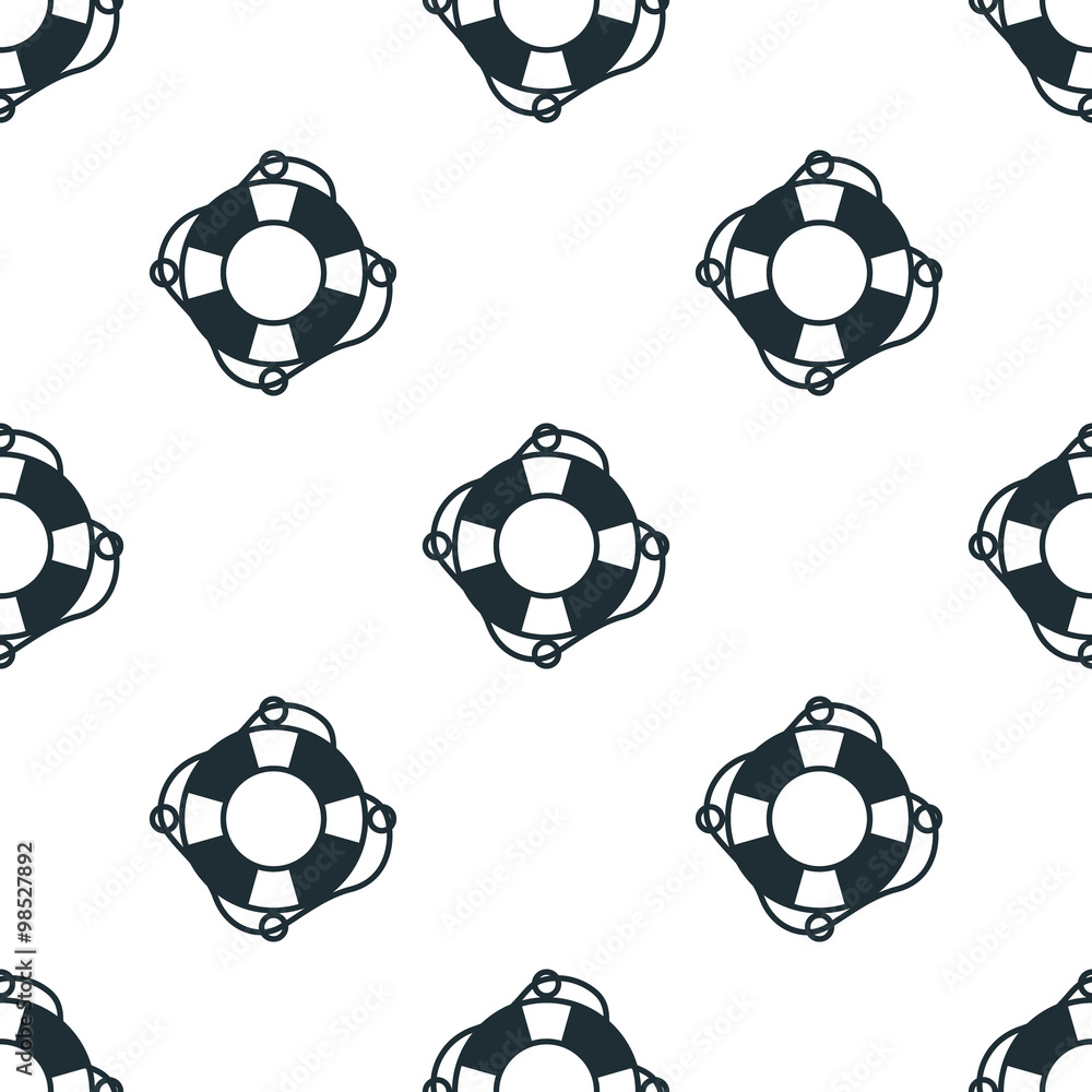 Obraz premium Lifebuoy icon