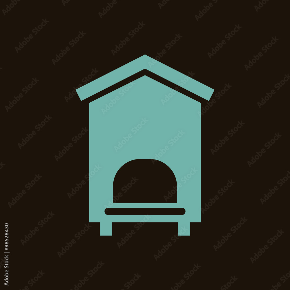 Bee house icon Bee house icon