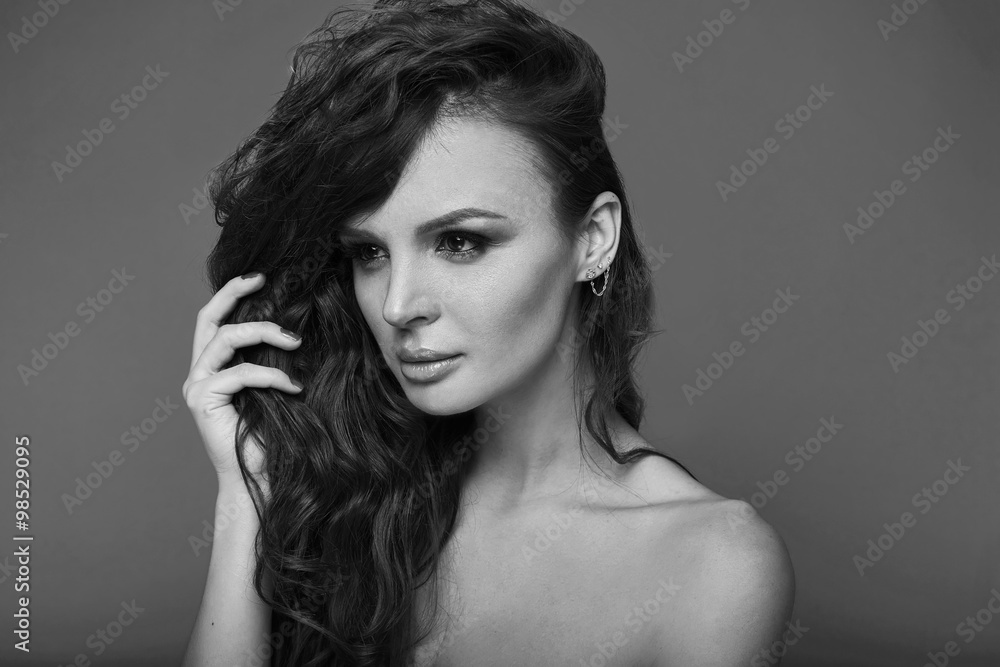 Beauty portrait of young swag sexy woman Beauty portrait of young swag sexy woman