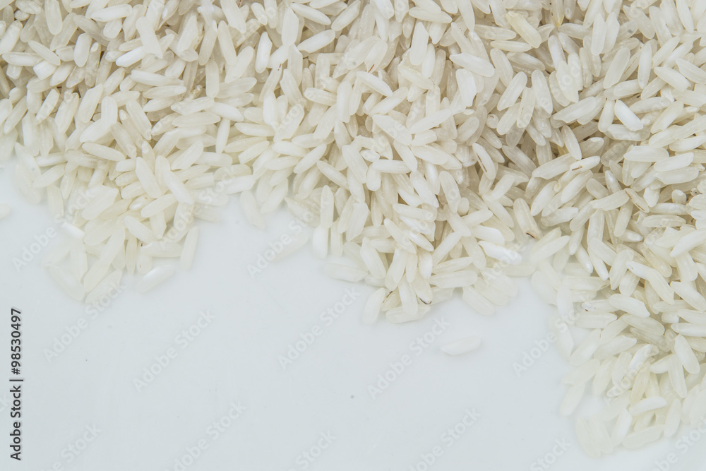 Raw rice texture Raw rice texture