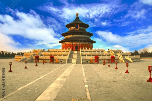 Temple of Heaven in Beijing , China