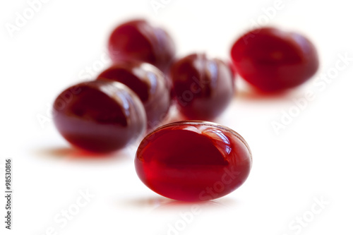 Tableau sur toile Krill Oil Capsules