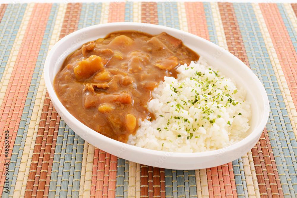 おいしそうなカレーライス おいしそうなカレーライス