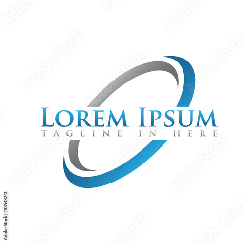 logo circle curve