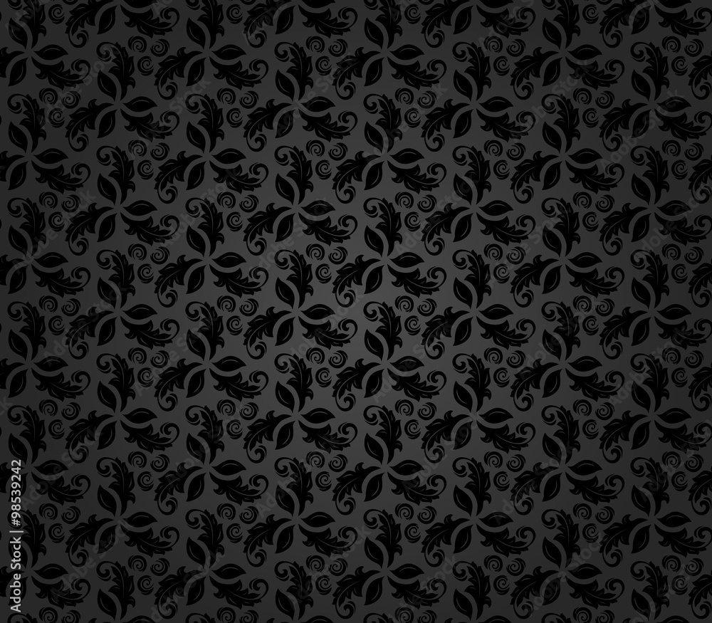 Floral Fine Seamless Vector Pattern Floral Fine Seamless Vector Pattern