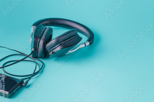 Headphones with misic player