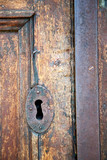  traditional   door    in italy   ancian   and