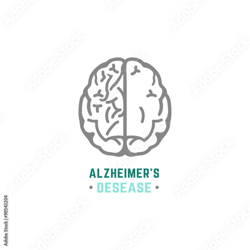 Alzheimers Icon vector
