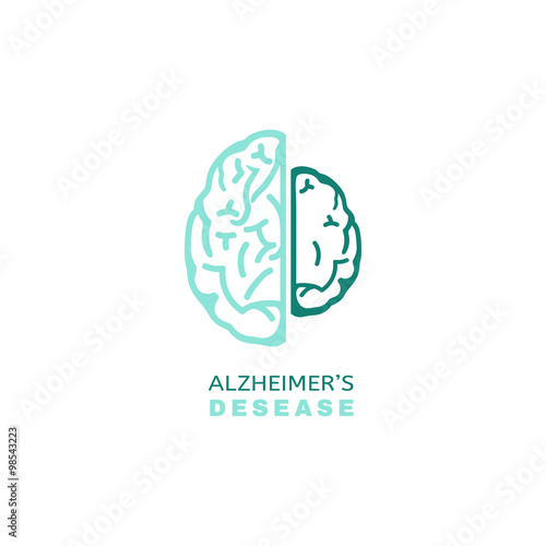 Alzheimers Icon vector