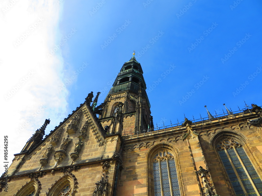 Fototapeta premium Domfassade Zwickau