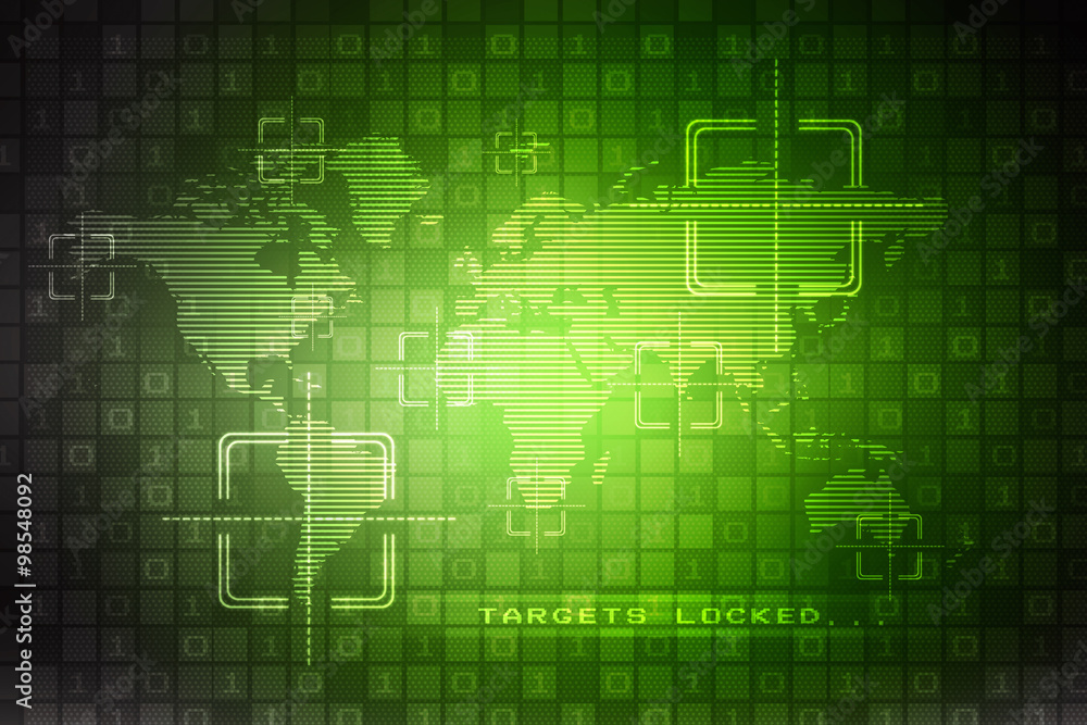 Obraz premium World Map Business background