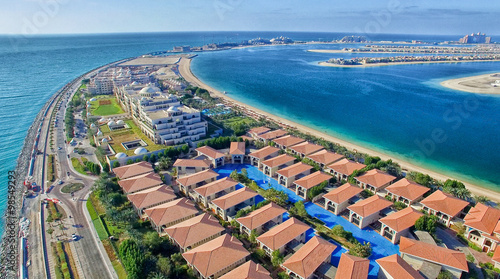 Фотография Dubai Jumeirah Palm, aerial view