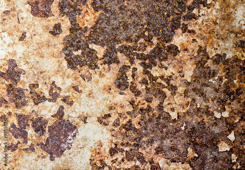 Rusty Metal, Corrosion of the surface, Grunge texture or background.