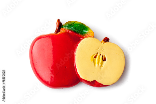 The souvenir magnet -  an apple