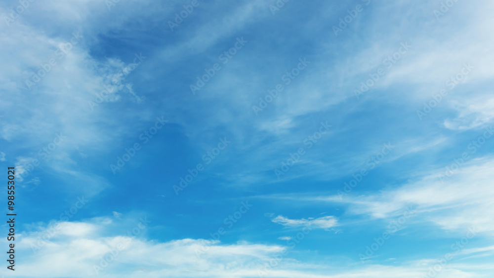 blue sky and white cloud, cloudy sky background