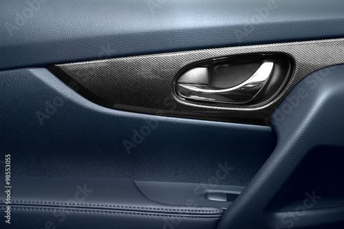 Car interior - front door view