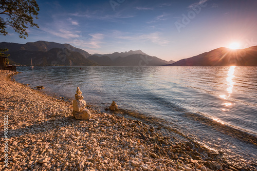 Attersee im Herbst