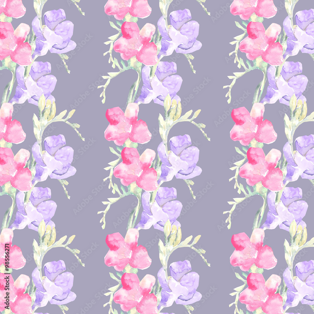 Freesias garland Freesias garland