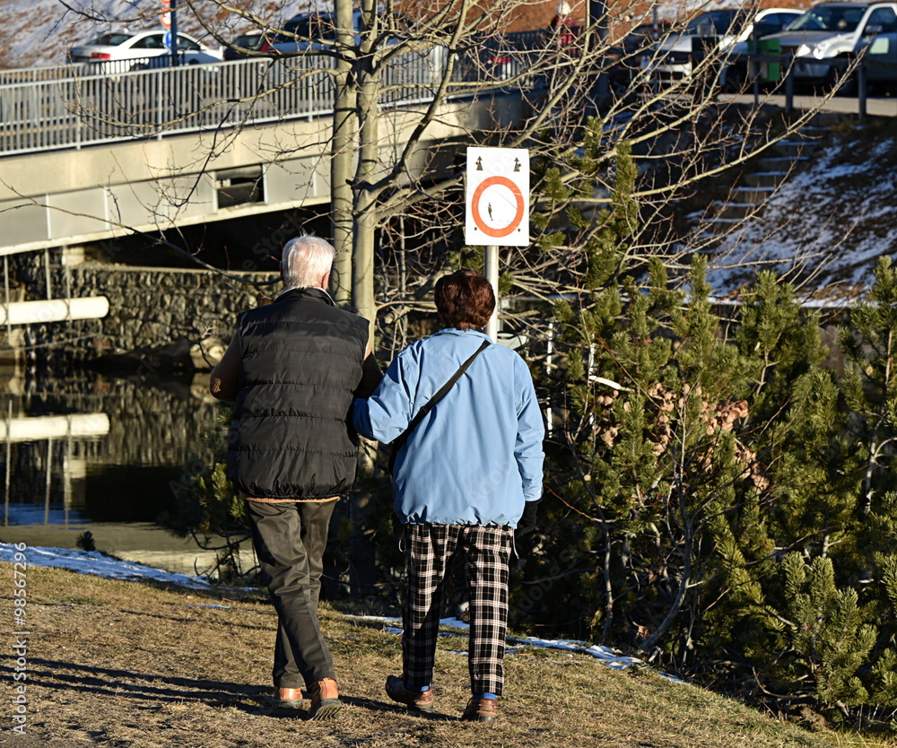 Obraz premium randonnée