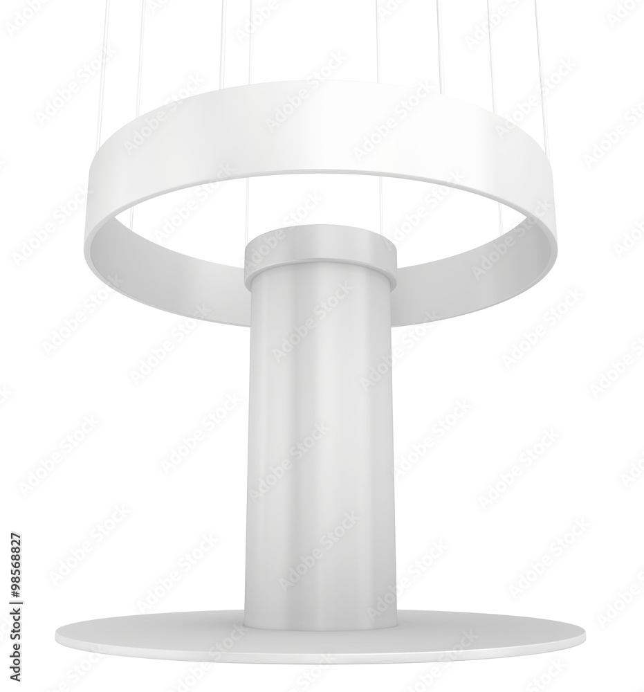 Blank exhibition stand Blank exhibition stand