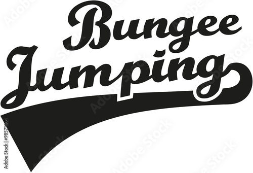 Bungee jumping word