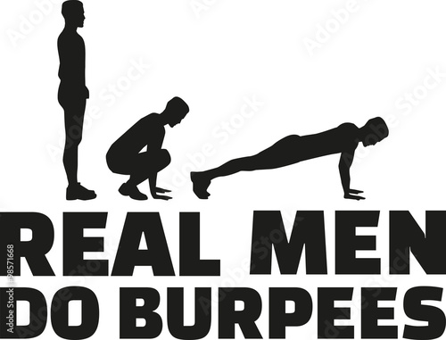 Real men do burpees
