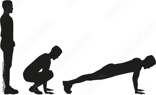 Burpees row