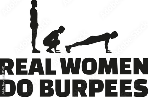 Real women do burpees