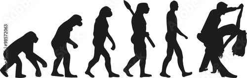 Evolution couple dance