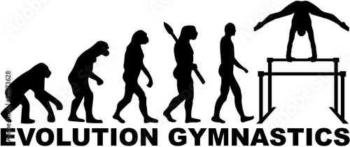 Evolution gymnastics with uneven bars