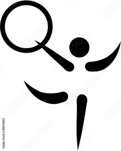 Rhythmic gymnastics with hoop icon