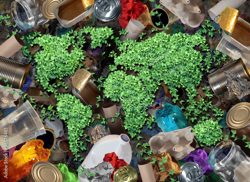 Photography Recycle Trash And The Environment