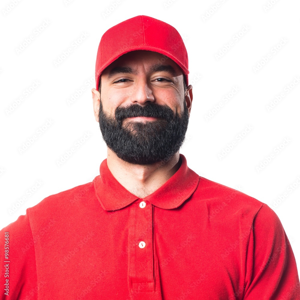 Pizza delivery man Pizza delivery man