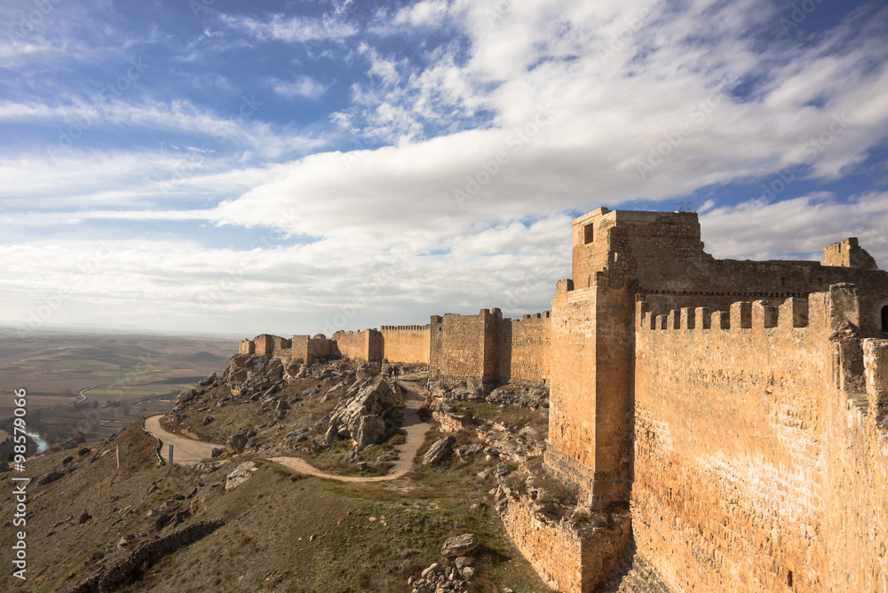 Castle Wall in Spain