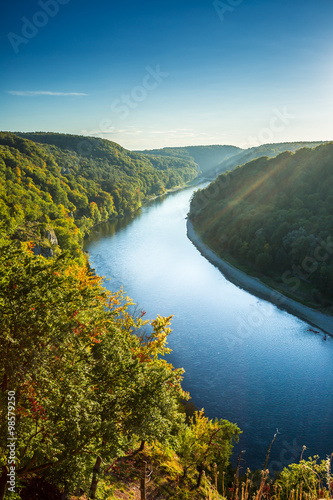 Danube view Bavaria/Germany