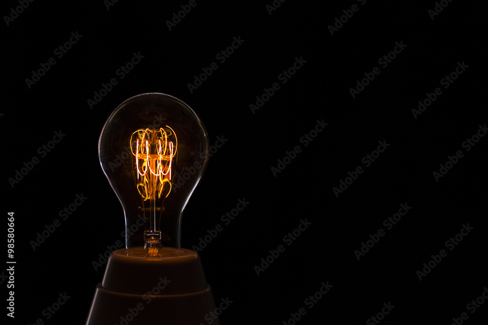 old electric lamp