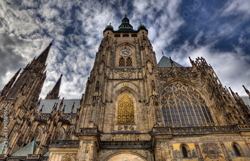 Saint Vitus Cathedral in Prague, Czech Republic 