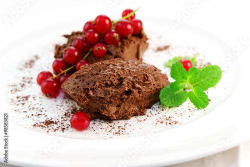 Foto Mousse au chocolat