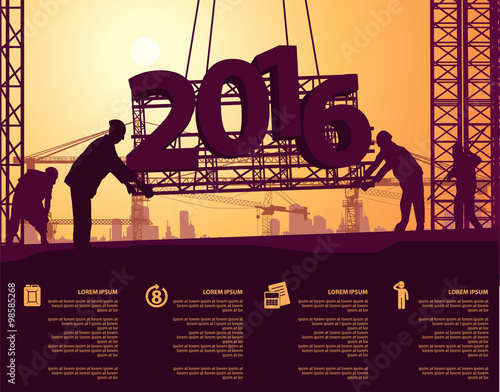 2016 new year construction