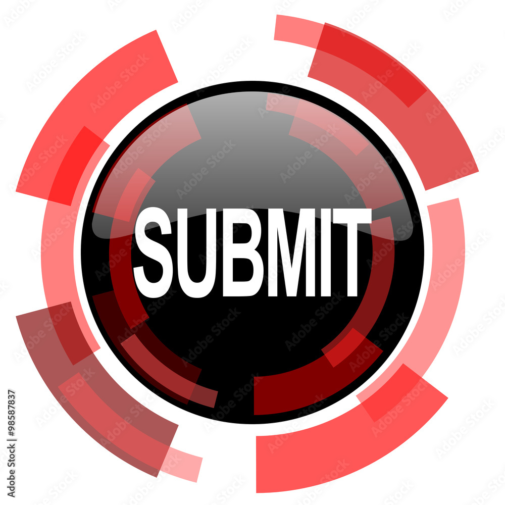 submit red modern web icon submit red modern web icon