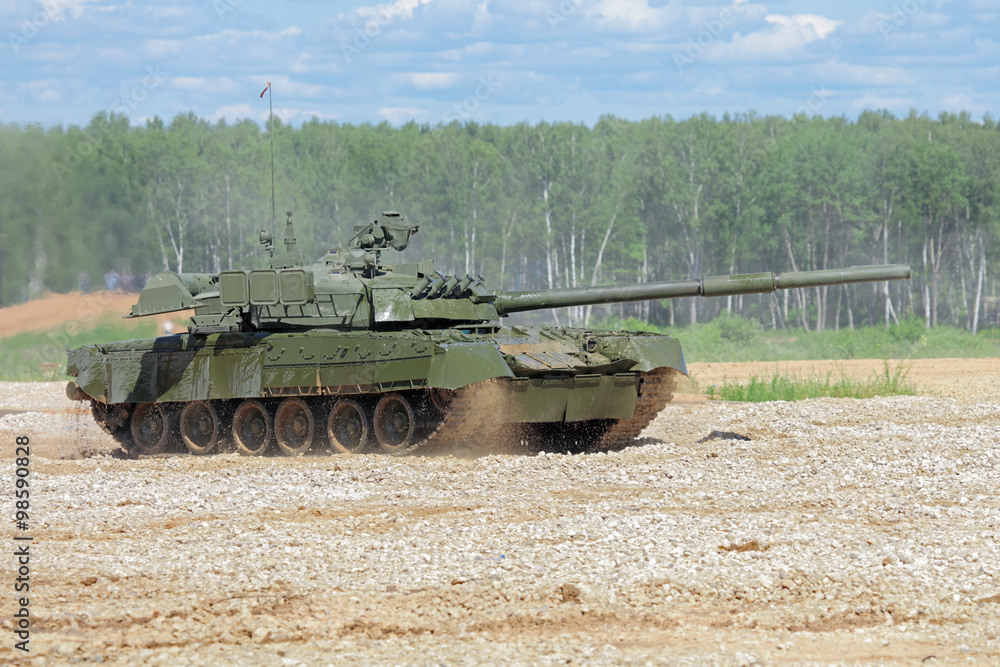 Naklejka premium Tank