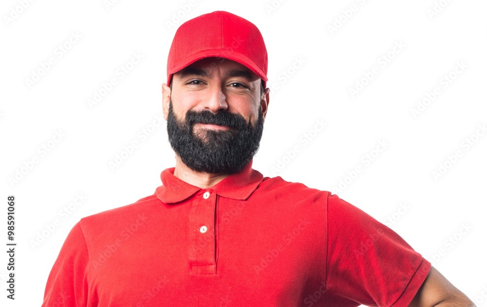Pizza delivery man Pizza delivery man