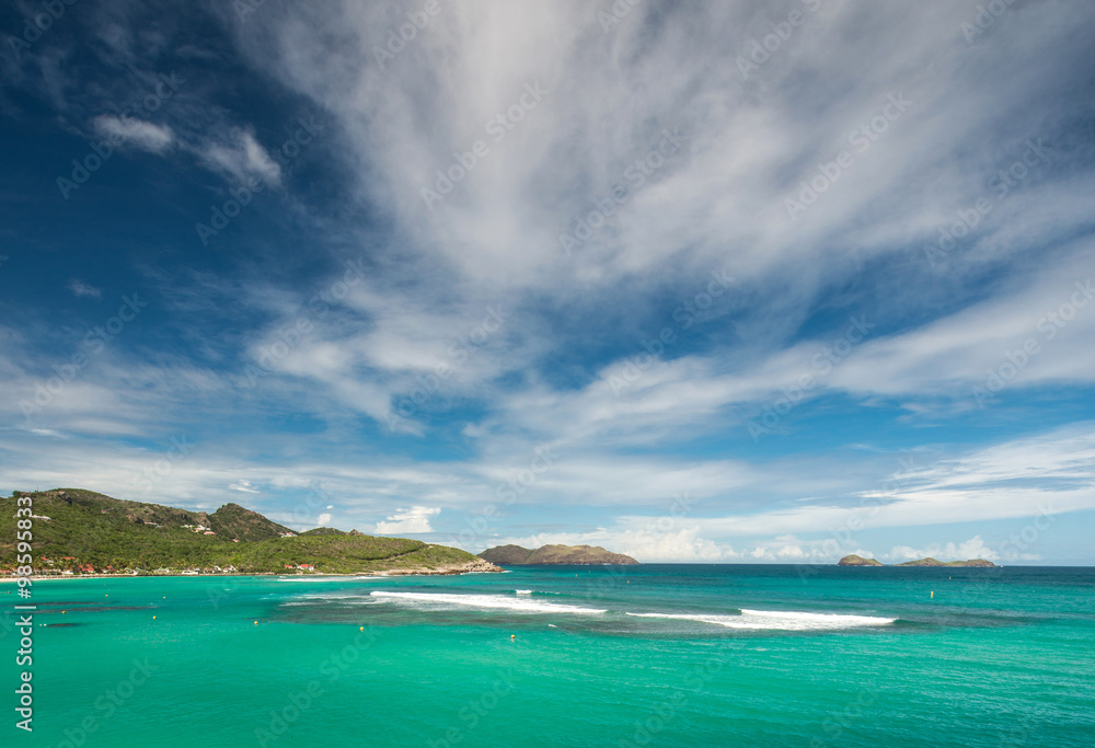 Saint Barth island, French West Indies