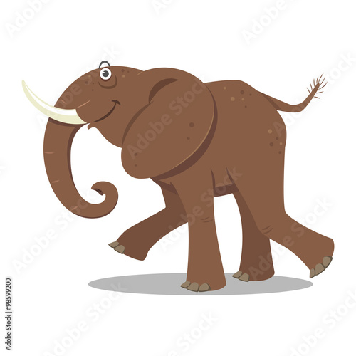 Cartoon Elephant  vector