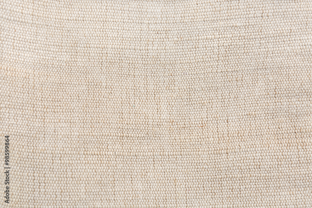Fototapeta premium Beige fabric texture background