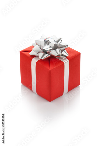 red gift box © pixtural