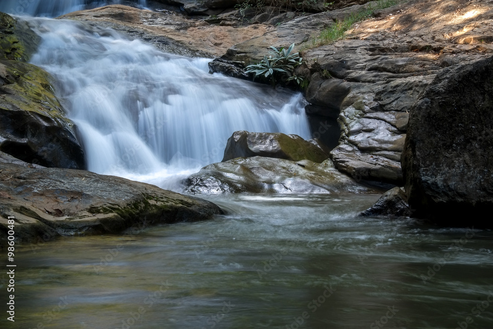 creek flowing over the rocks creek flowing over the rocks